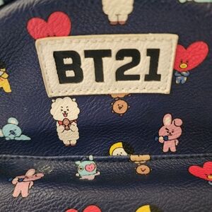 BT21 mini blue backpack